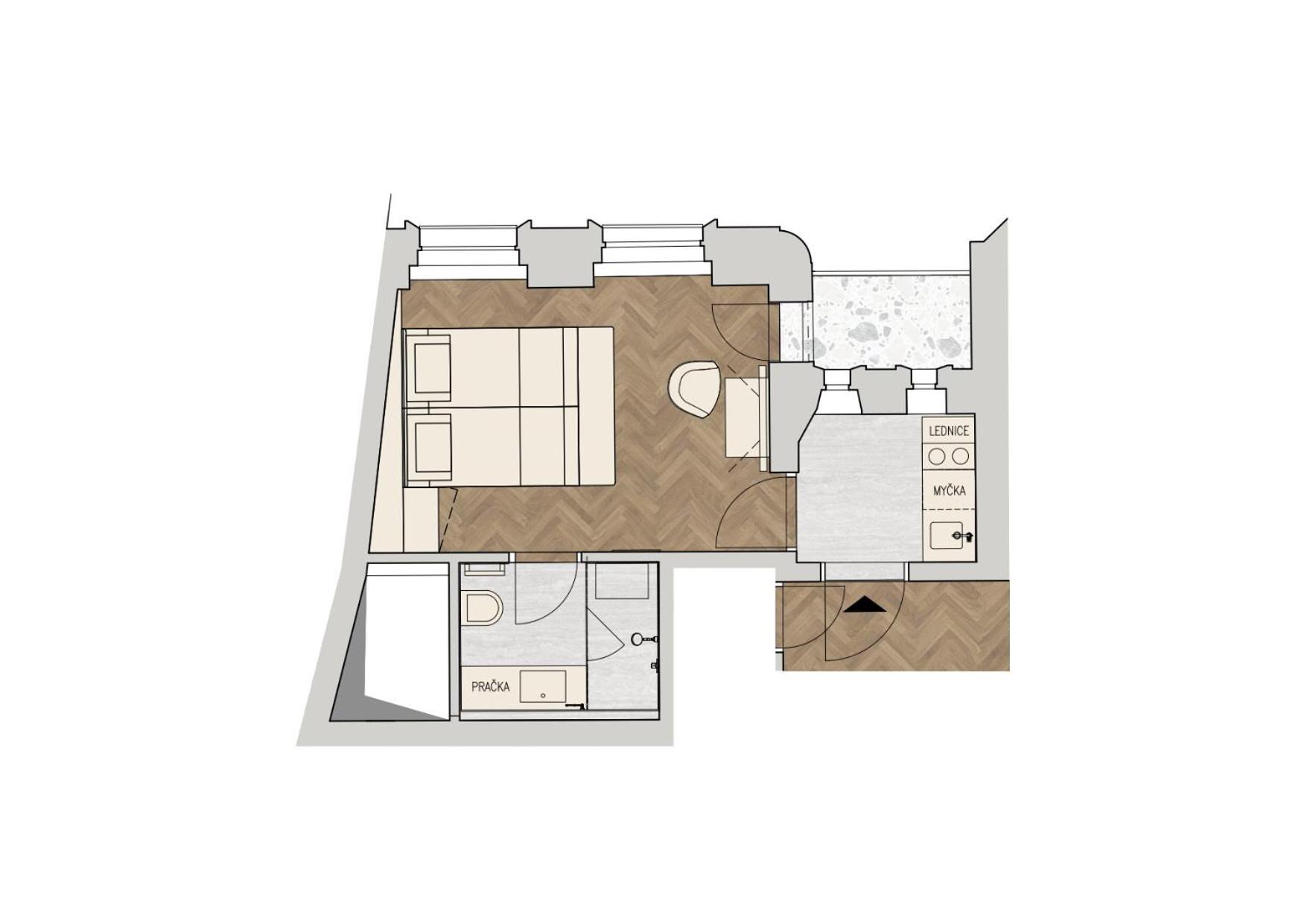 R16 Residences Prague Luaran gambar
