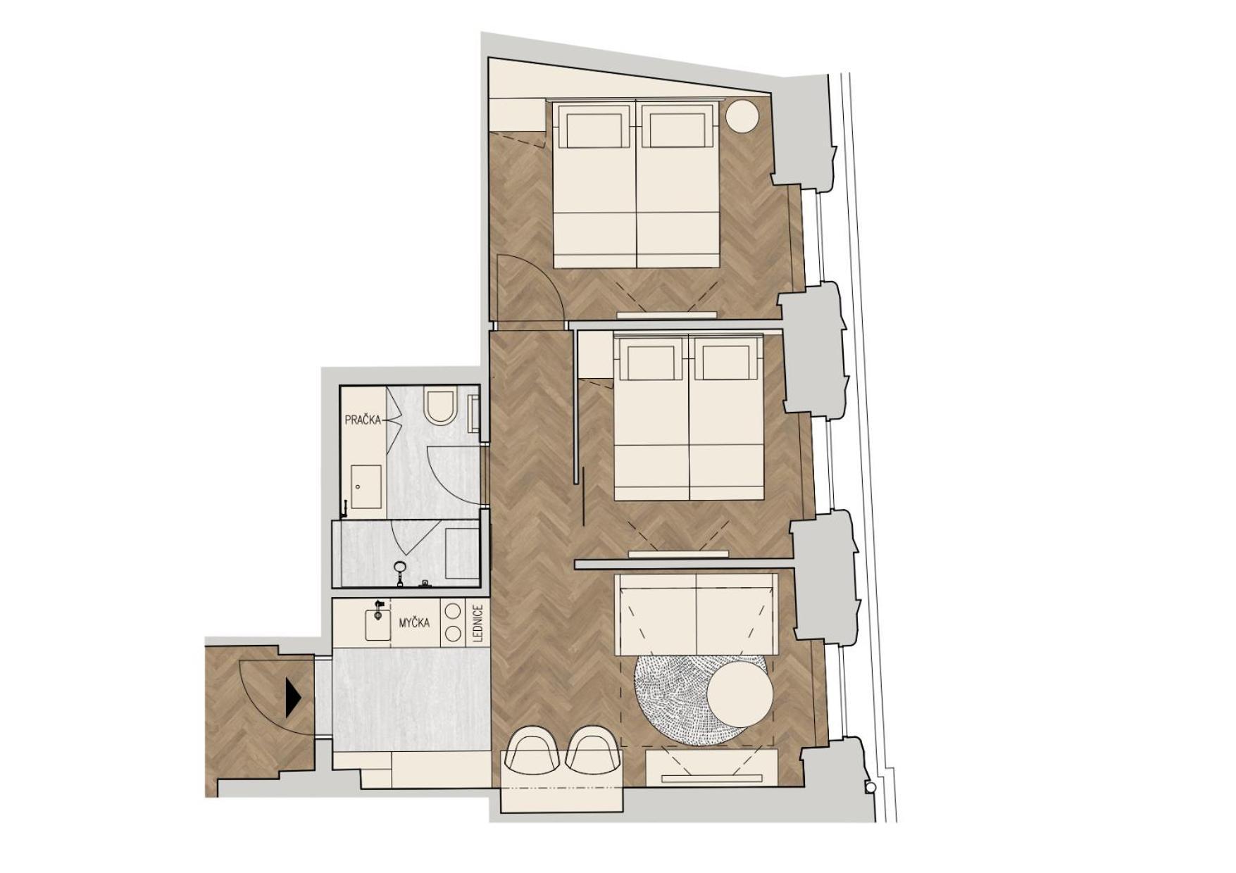 R16 Residences Prague Luaran gambar