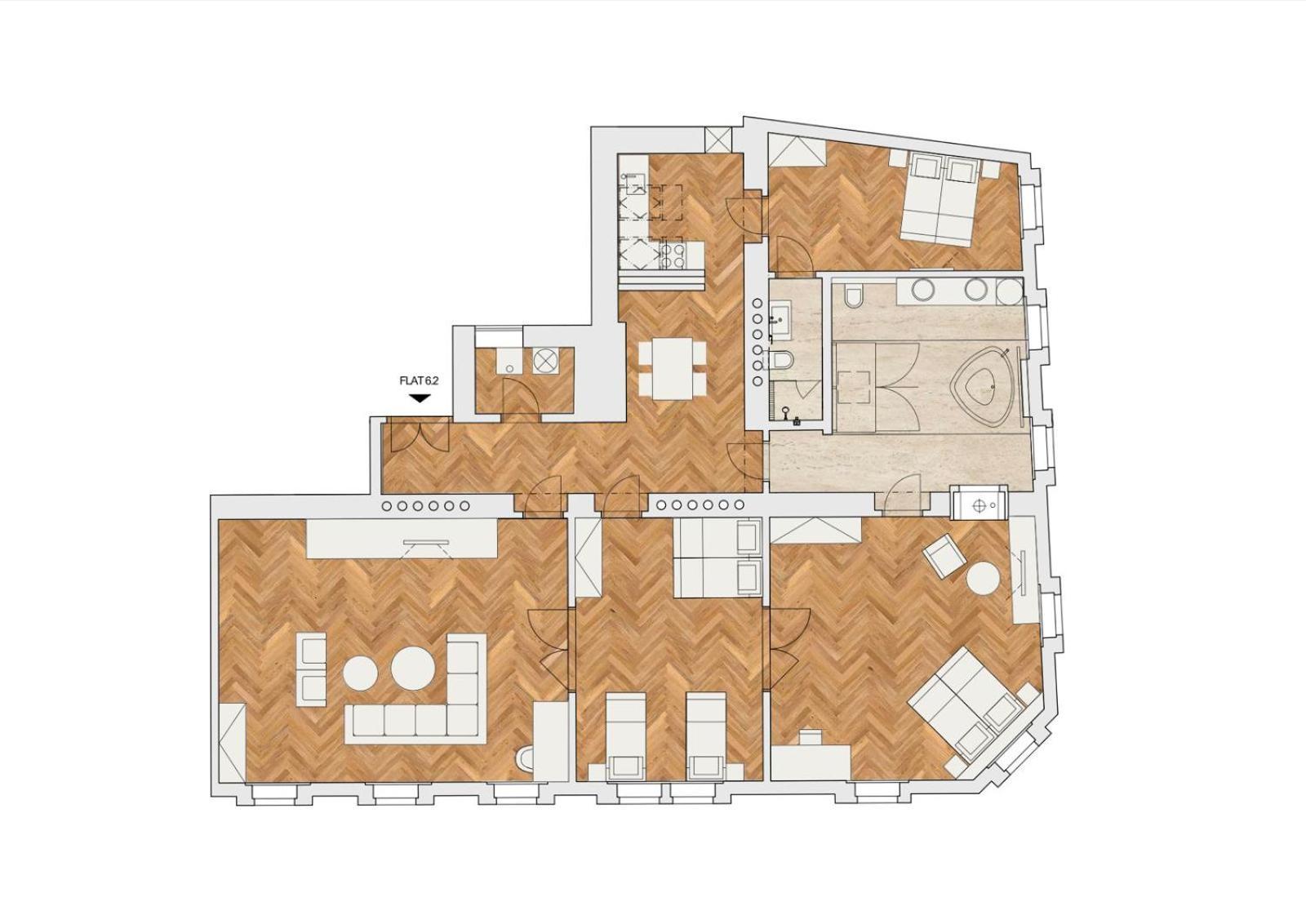 R16 Residences Prague Bilik gambar